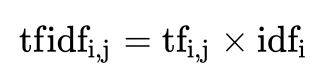 tfidfå¬å¼